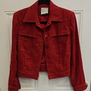 Cache, Vintage, Jacket, Classic, Casual, Holiday, Party, Office, Festive, Women